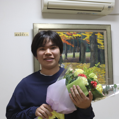 マウスピース矯正終了後の男性写真